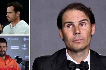 纳达尔震惊穆雷执教德约，回应是否可能当教练，坚信辛纳清白